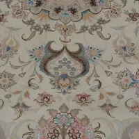 سه تخته فرش دستباف گل ابریشم شش متری رج چهل خطیبی|فرش|ارومیه, |دیوار