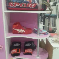 کیسه بکس کفش کشتی دستگکش کفش اسکیت