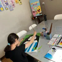 کارگاه نقاشی کودک|خدمات آموزشی|قم, بکایی|دیوار