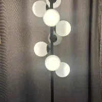 آباژور کنار سالنی نو همراه با لامپ|چراغ خواب و آباژور|کرمان, |دیوار