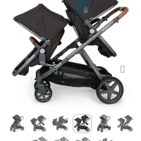 کالسکه دوقلو ببکو|کالسکه و لوازم جانبی|کرج, شهرک بنفشه|دیوار