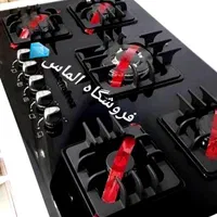اجاق گاز رو میزی پنج/5شعله توکار صفحه ایM6 رومیزی