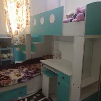 تختخواب دوطبقه|تخت و سرویس خواب|پاکدشت, پاکدشت (مامازند)|دیوار