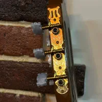 گیتار کلاسیک تین بادی پیکاپ دار+آمپلی+گیتارقدیمی|گیتار، بیس، امپلیفایر|بندر انزلی, پرستار|دیوار