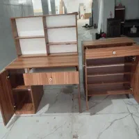 میزناهارخوری وجاکفشی ومیزتحریر|جاکفشی، کمد، دراور|فولادشهر, مسکن مهر فولادشهر|دیوار