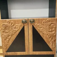 کتابخانه کمد کتاب ام دی اف mdf|کتابخانه، شلف، قفسههای دیواری|کرمان, |دیوار