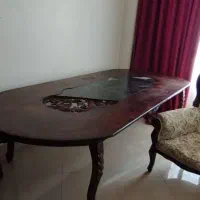 میز ناهار خوری هشت نفره تک بدون صندلی