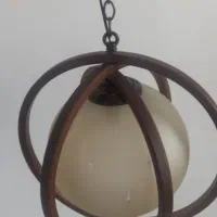 لوستر چوبی
