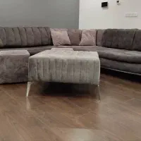 مبلمان ال هفت نفره جک دار|مبلمان خانگی و میز عسلی|تهران, سازمان آب|دیوار