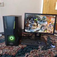 کیس گیمینگ رندرینگ 12 هسته ای نسل 8 با گرافیک 16|رایانه رومیزی|زنجان, |دیوار