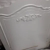 تخت وکمد سفید بچگانه|تخت و سرویس خواب|خاوران, |دیوار