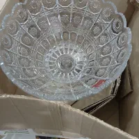 میوه خوری وشیرینی خوری پایه دارکریستال نو