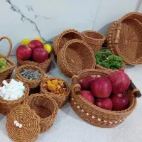 سبد حصیری|ظروف سرو و پذیرایی|اصفهان, جلفا|دیوار