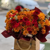 باکس گل تم تابستانه کد ۱۶۰۹ گلاریس