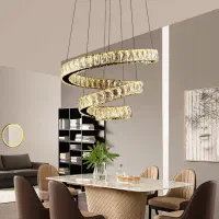 لوستر الماس. کهکشانی مدل مارپیچ. AC light|لوستر و چراغ آویز|تهران, سنگلج (شاپور)|دیوار