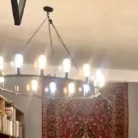 لوستر|لوستر و چراغ آویز|تهران, اوین|دیوار