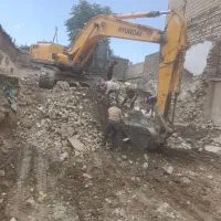 تخریب وخاکبرداری سادات حسینی(باپروانه کار)