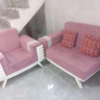 مبل راحتی۵ نفره|مبلمان خانگی و میز عسلی|دورود, |دیوار