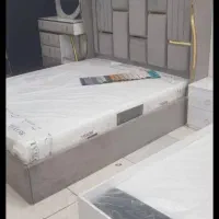 سرویس خواب کلاسیک MDF با تشک طبی|تخت و سرویس خواب|اهواز, دغاغله|دیوار