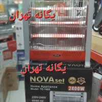 بخاری هیتر برقی ۶ شش شعله تابشی ۲۵۰۰ نوا دو ۲ طرفه