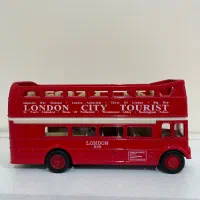 ماکت تمام فلزی اتوبوس لندنی سقف رو باز برند ویلی|اسباببازی|اهواز, کوی سعدی|دیوار