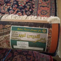 فرش ۹متری مدل آبتین سرمه ای دستباف گونه|فرش|دماوند, گیلاوند|دیوار