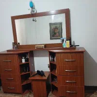 ست کامل در حد نو|تخت و سرویس خواب|شاندرمن, |دیوار