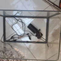 آکواریوم ماهی ابعاد ارتفاع ۳۷عرض ۳۰ طول ۵۰