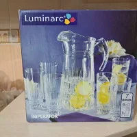 پارچ و لیوان لومینارک فرانسه