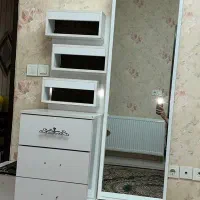 سرویس خواب|تخت و سرویس خواب|شال, |دیوار