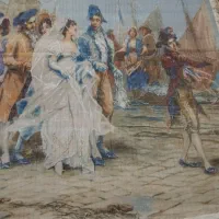 تابلو فرش دستباف عروس ونیز|تابلو فرش|کازرون, |دیوار