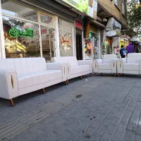 فضای شیک خانه با مبل راحتی با پارچه ی ضدلک و ضخیم|مبلمان خانگی و میز عسلی|تبریز, |دیوار