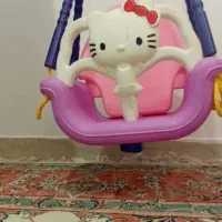 سه چرخه کریر با کالسکه تاب همگی در حد نو