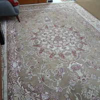 فرش 12 متری  نگین مشهد نیمه  برجسته