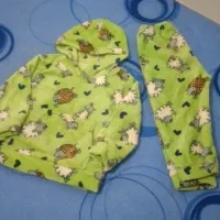 هودی شلوار  دو رو پشمی  بچگانه