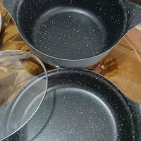 ظروف ۱۴نفره چدن گرانیت قابلمه وماهتابه