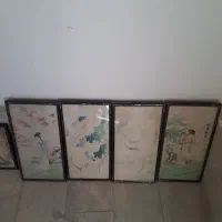 تابلو کار دست هند و چین|تابلو، نقاشی، عکس|پردیس, فاز ۸|دیوار