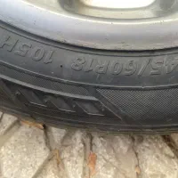 رینگ سایز ۱۸هجده شش پیچ تویوتایی  لاستیک هانکوک