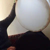 ساز دف سفید|سازهای سنتی|همدان, |دیوار