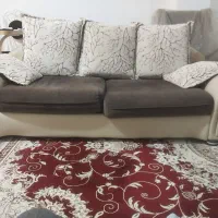 مبل کارکرده+میزتلویزیون+میزجلومبل|مبلمان خانگی و میز عسلی|صحنه, |دیوار