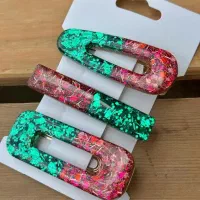 زیورآلات یلدایی رزینی( گردنی گوشواره گیره سر و.)|زیورآلات و اکسسوری|کاشان, ۲۲ بهمن|دیوار