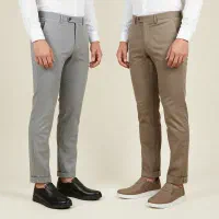 کفش روزمره مردانه مدل شهاب-نسکافه ای.