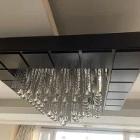 قاب چوبی و لوستر|لوستر و چراغ آویز|قزوین, |دیوار