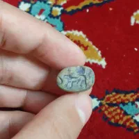 نشان گبری و مهره سلیمانی قدیمی