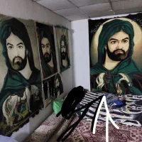 شمایل تابلو سید الشهدا فرش