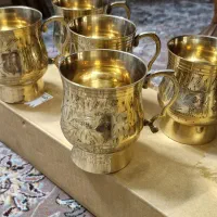 فنجان برنجی برنزی|صنایع دستی و سایر لوازم تزئینی|تهران, تهرانپارس غربی|دیوار
