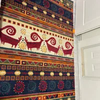 گلیم فرش طرح عشایری