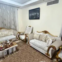 مبلمان ۹ نفره بهمراه میز ناهار خوری ۶ نفره و بوفه