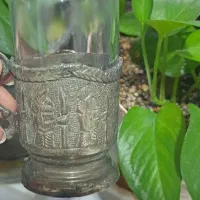 گیره فنجان نقره۱۲عدد