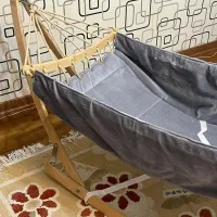 ننو تاشو (گهواره چوبی نوزاد)|اسباب و اثاث بچه|شیراز, قدوسی غربی|دیوار